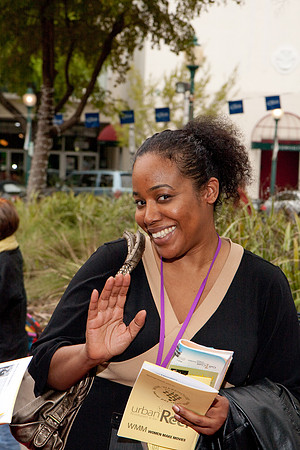 Filmmaker Sabrina Schmidt Gordon, co-producer and editor of Mrs. Goundo's Daughter