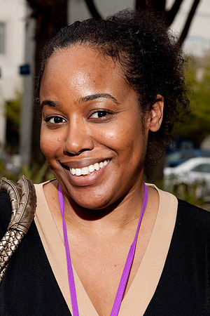 Filmmaker Sabrina Schmidt Gordon, co-producer and editor of Mrs. Goundo's Daughter