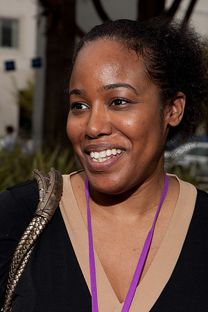 Filmmaker Sabrina Schmidt Gordon, co-producer and editor of Mrs. Goundo's Daughter