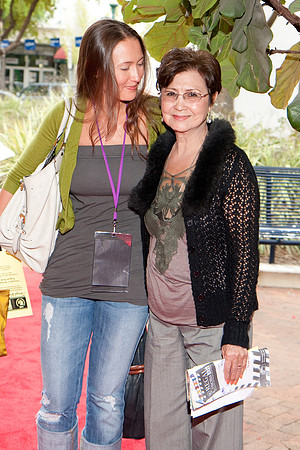 Filmmaker Deja Bernhardt, director/producer/writer of Guerrilla Midwife, with her mother
